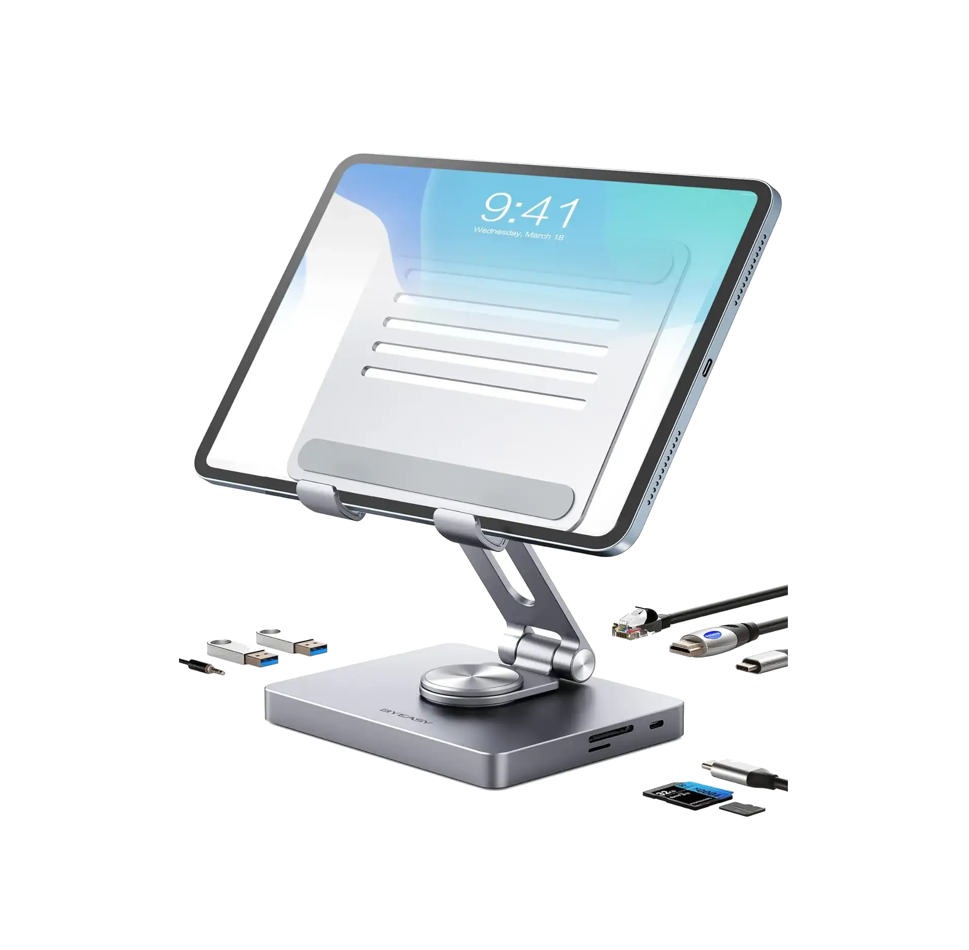 Dock Station de acoplamiento multipuerto USB-C para Surface Pro